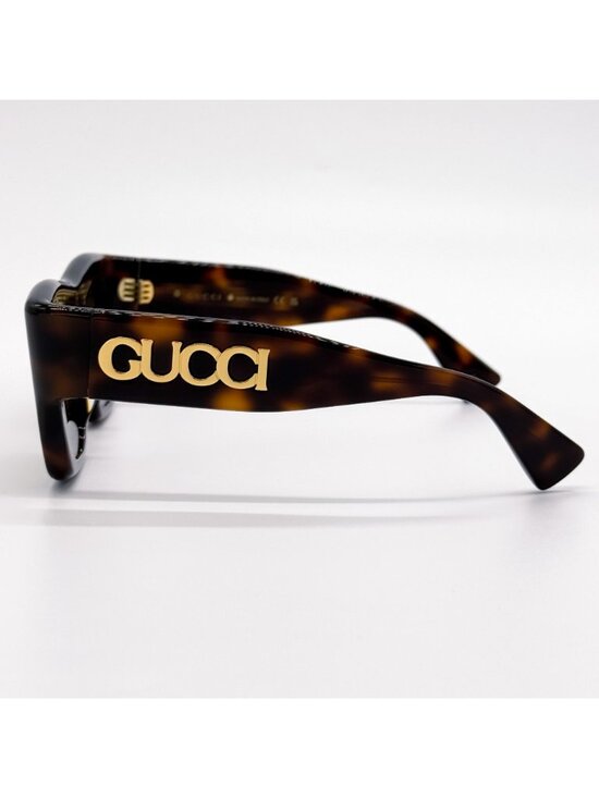 NEW GUCCI SUNGLASSES GG1772S 007 HAVANA SQUARE UNISEX GUCCI EYEWEAR main image 4